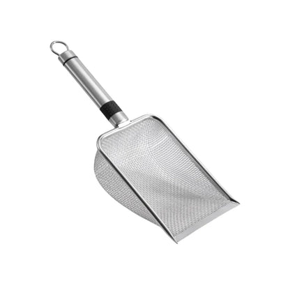 Premium Stainless Steel Cat Litter Scoop – Durable, Ergonomic Design, Rust-Resistant, Effortless Waste Removal