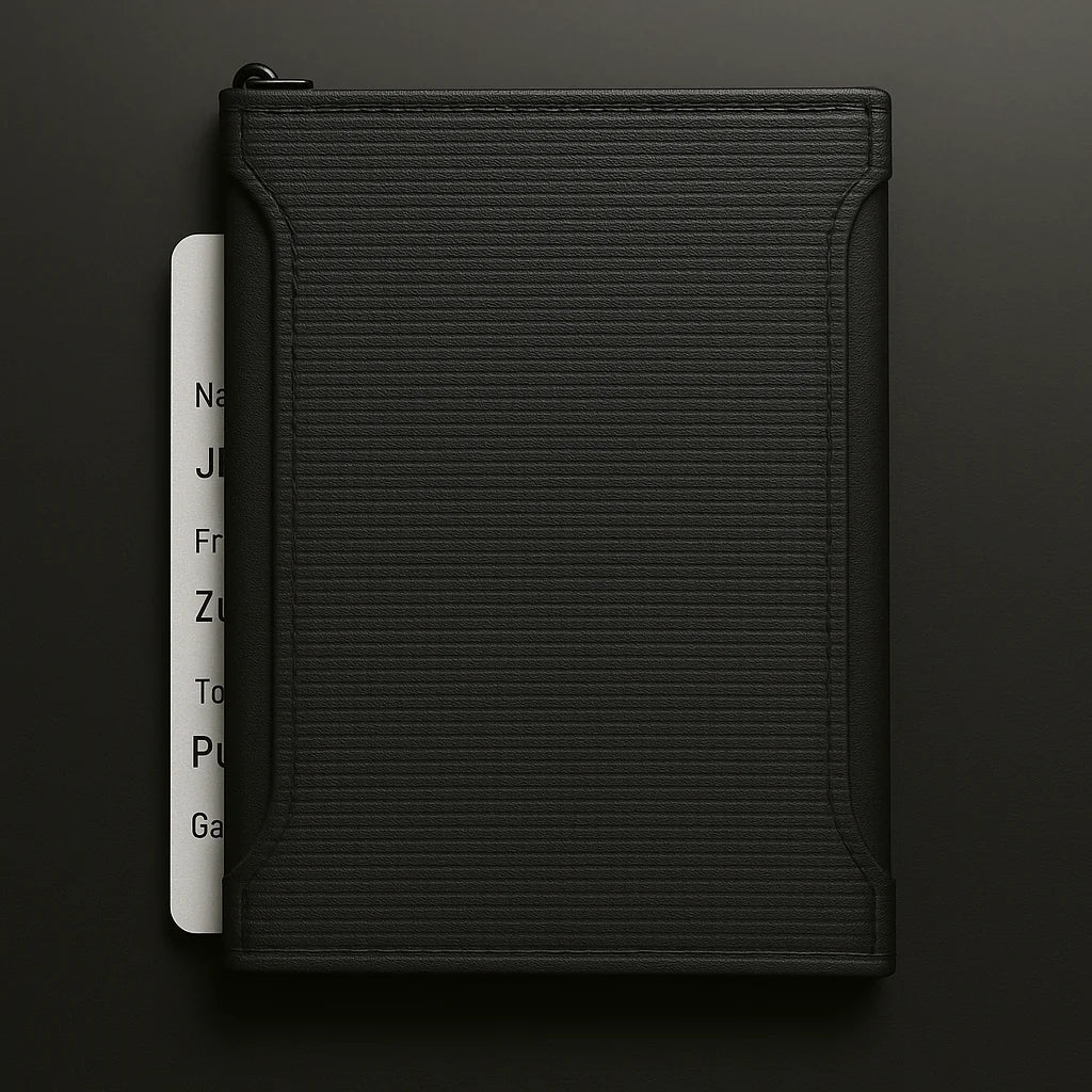 RFID Travel Wallet - Passport Holder & Travel Organizer
